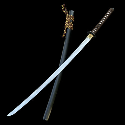 Traditional Forged Katana-Monkey Stealing Peaches