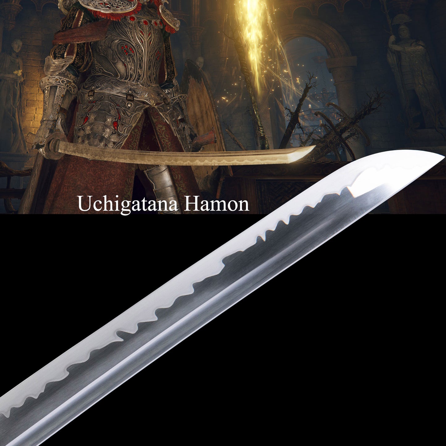 IRL Uchigatana Katana Soul Game Classical Samurai Warrior Sword For Collection