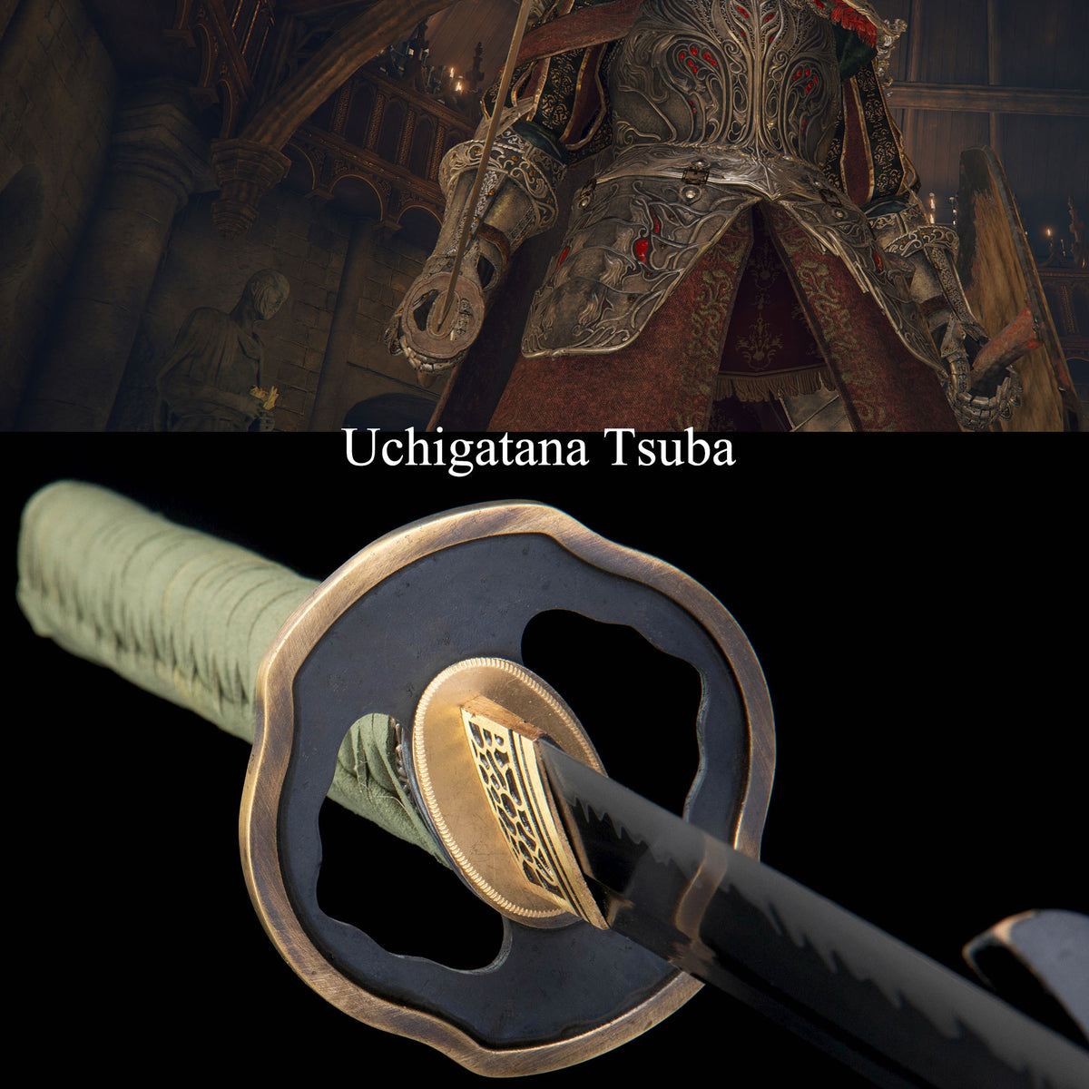 IRL Uchigatana Katana Soul Game Classical Samurai Warrior Sword For Collection