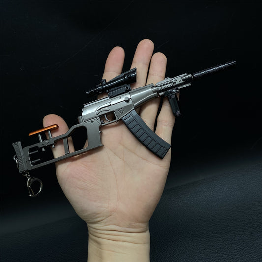 Tiny VSS Rifle Gun Metal Replica
