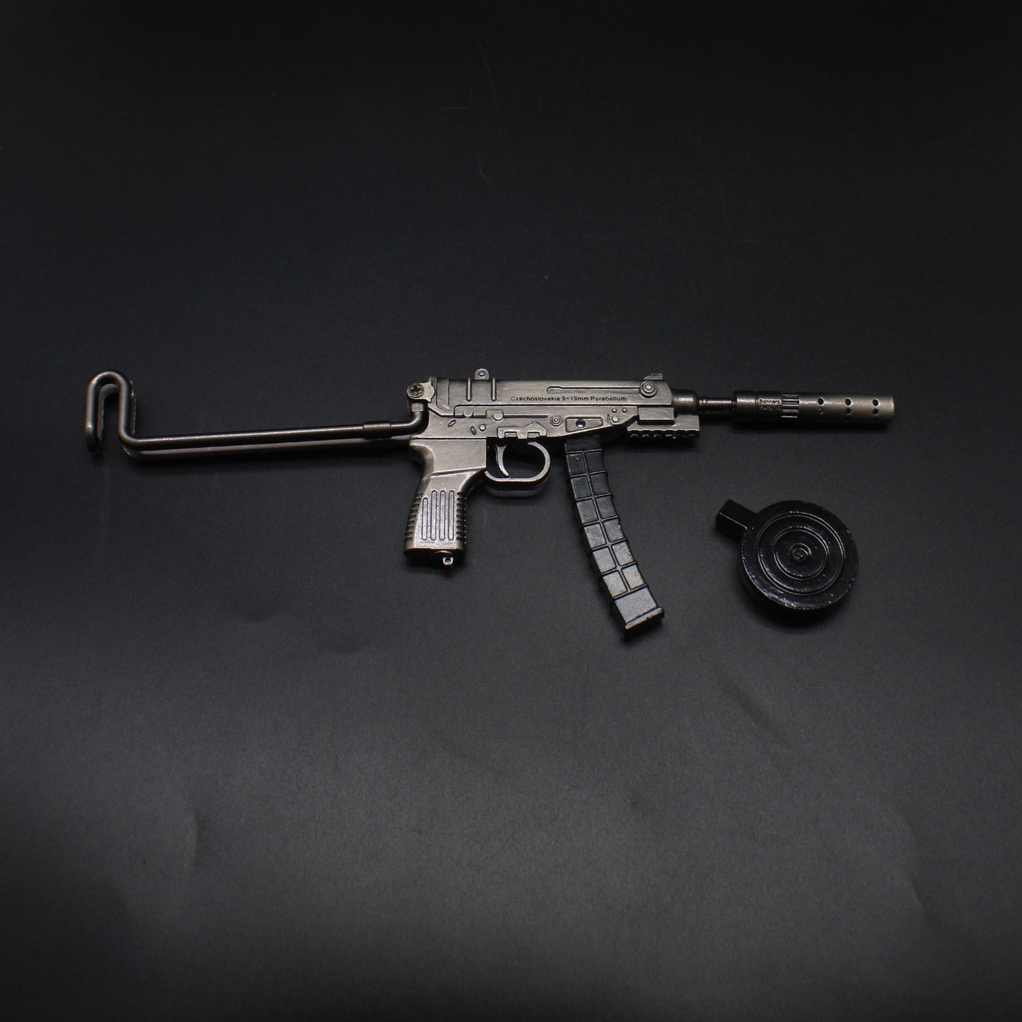  Vz. 61 Mini Metal Gun 8.5CM/3.3"