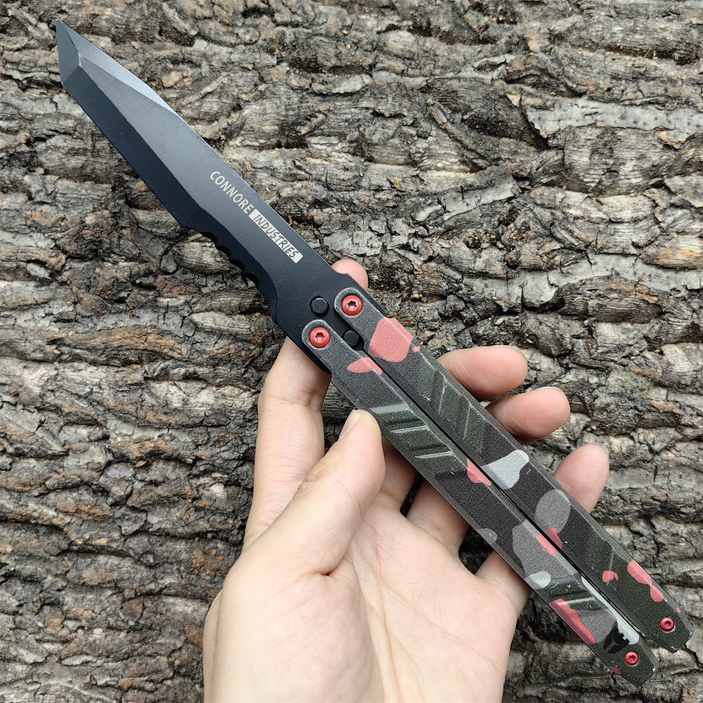 Recon Magepunk Sparkswitch Knife Champions RGX Balisong 4 In 1 Pack