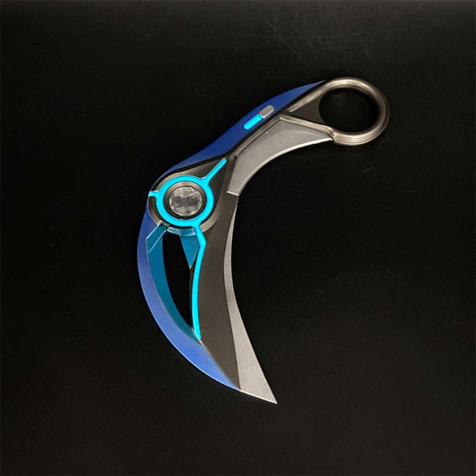 Metal Luminous Ion Karambit Replica