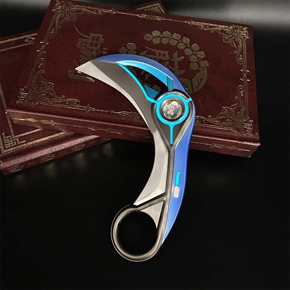 Metal Luminous Ion Karambit Replica
