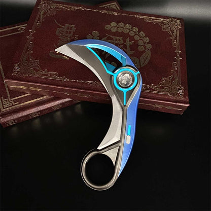 Metal Luminous Ion Karambit Replica