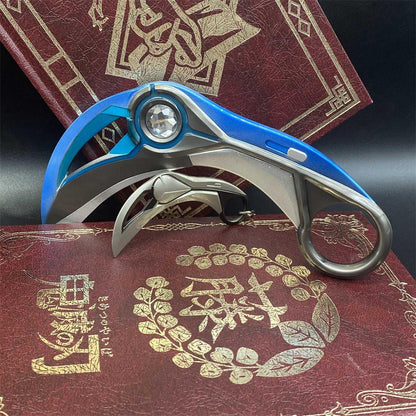 Metal Luminous Ion Karambit Replica