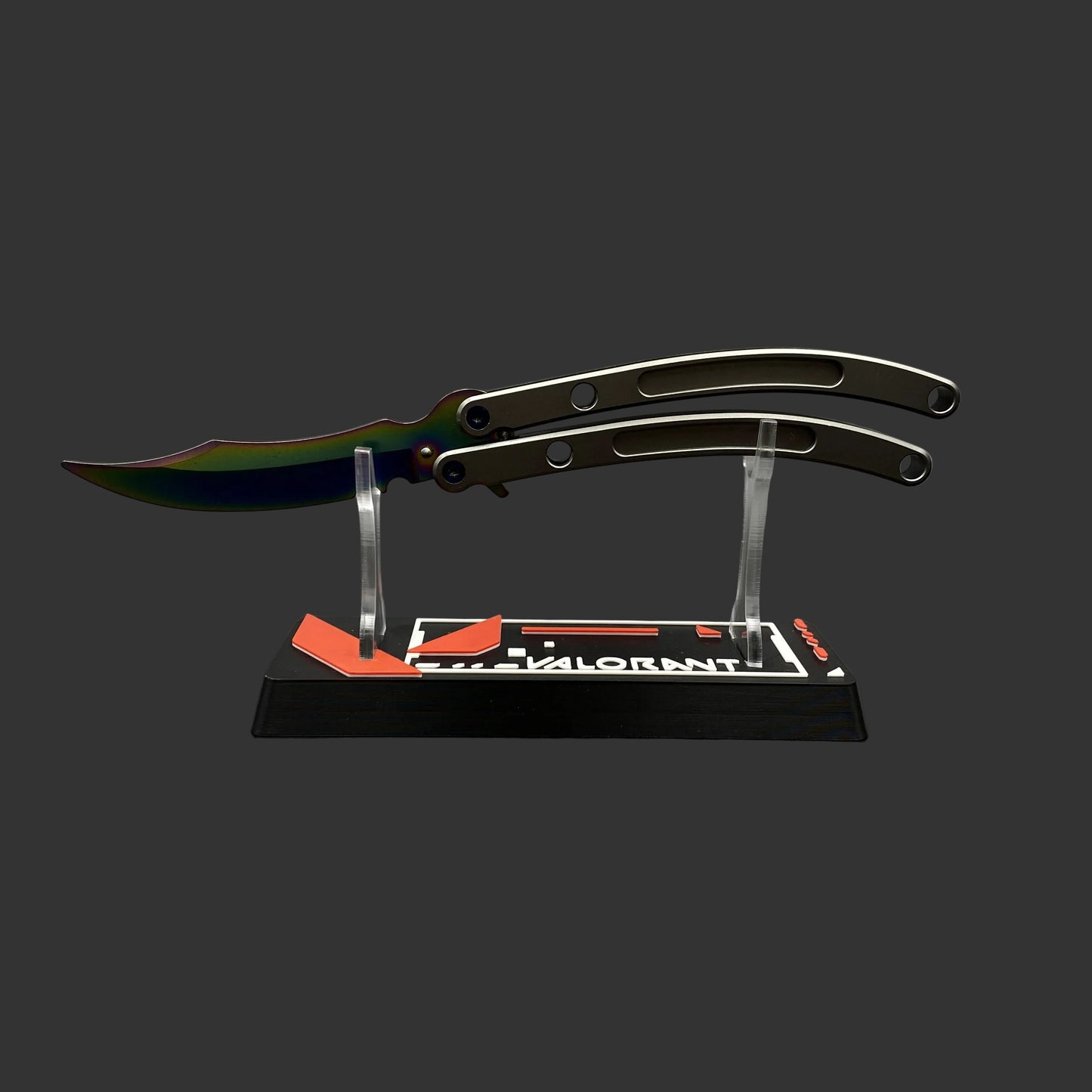 Black Market Butterfly Knife High-End CNC Balisong Trainer