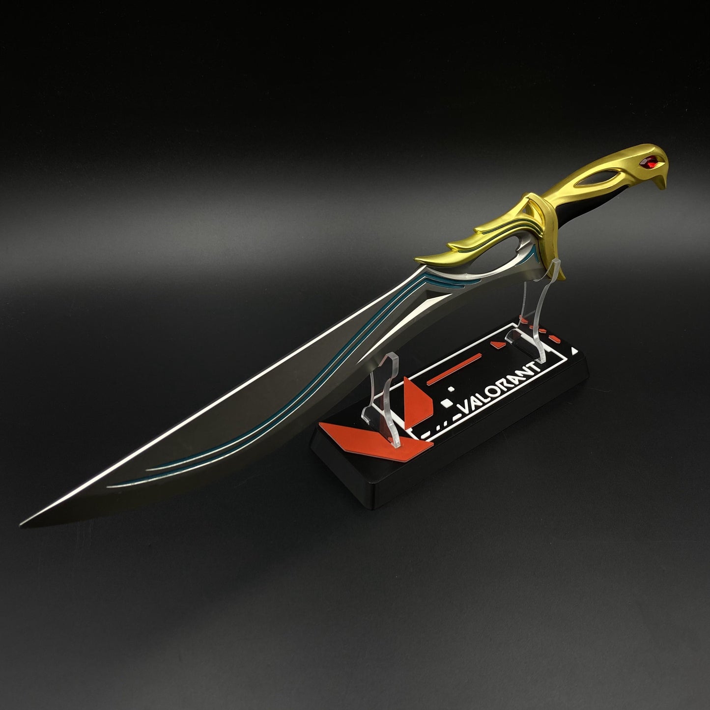 Metal Life Size Sovereign Knife Blunt Replica Elf King Sword For Collection