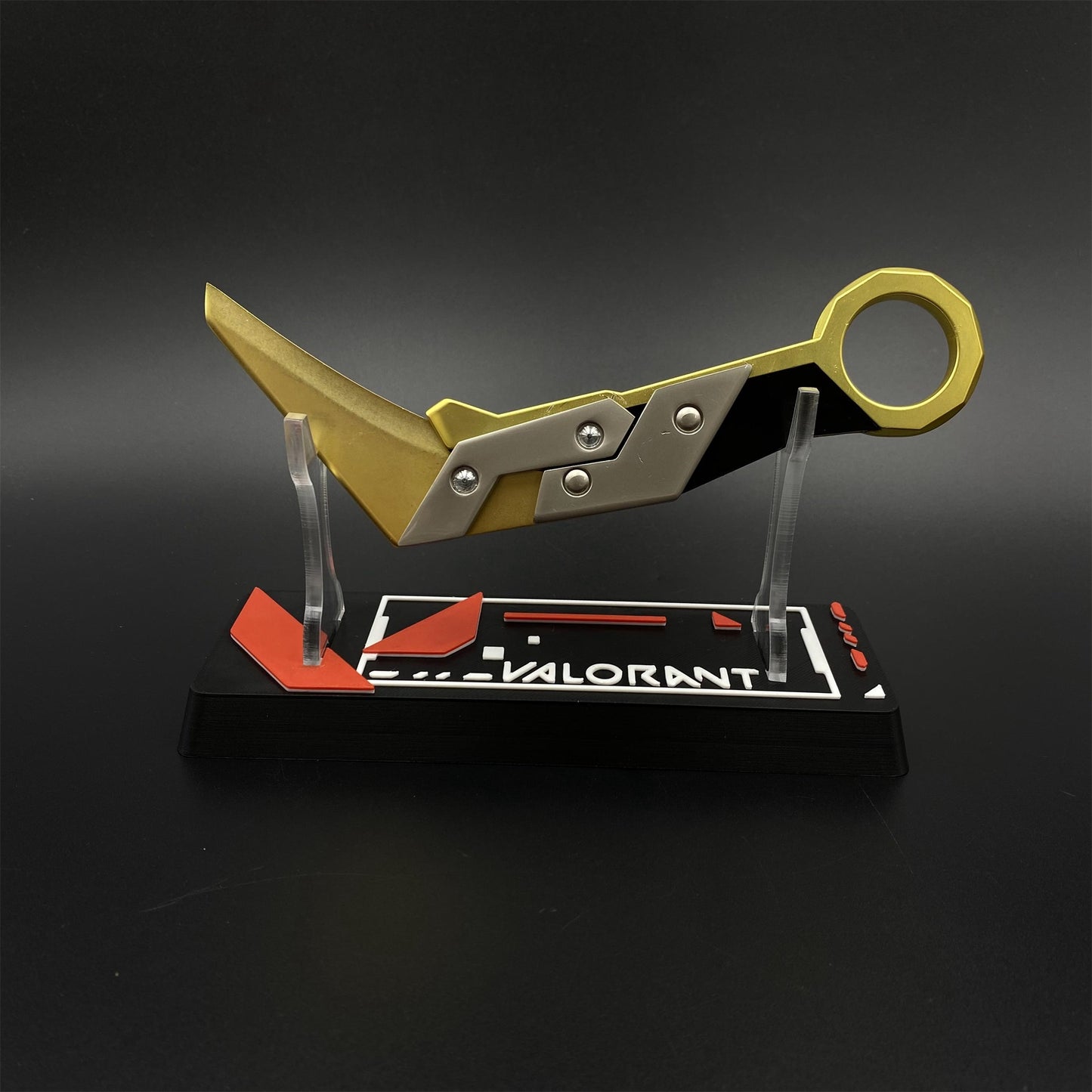 Metal Prime 2.0 Karambit Blunt Blade Trainer Cosplay Prop Game Replica