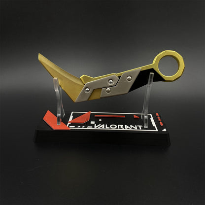 Metal Prime 2.0 Karambit Blunt Blade Trainer Cosplay Prop Game Replica