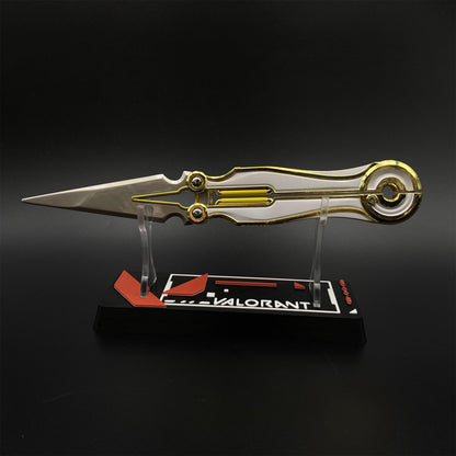 Metal Magepunk 3.0 Sparkswitch Knife Dull Blade Replica For Display