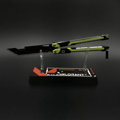 RGX Knife Metal Blunt Blade RGX Butterfly Knife Trainer Game Knife Replica