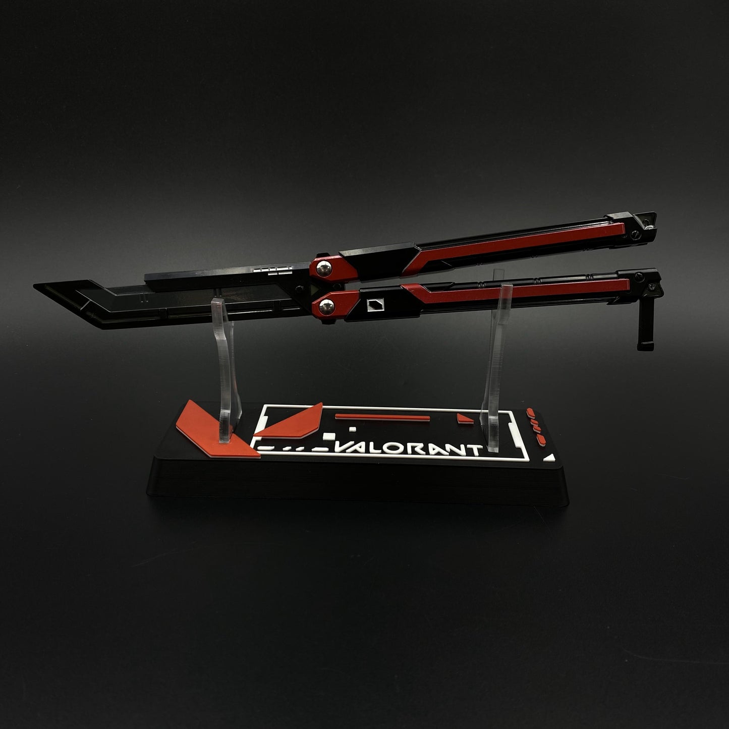RGX Knife Metal Blunt Blade RGX Butterfly Knife Trainer Game Knife Replica