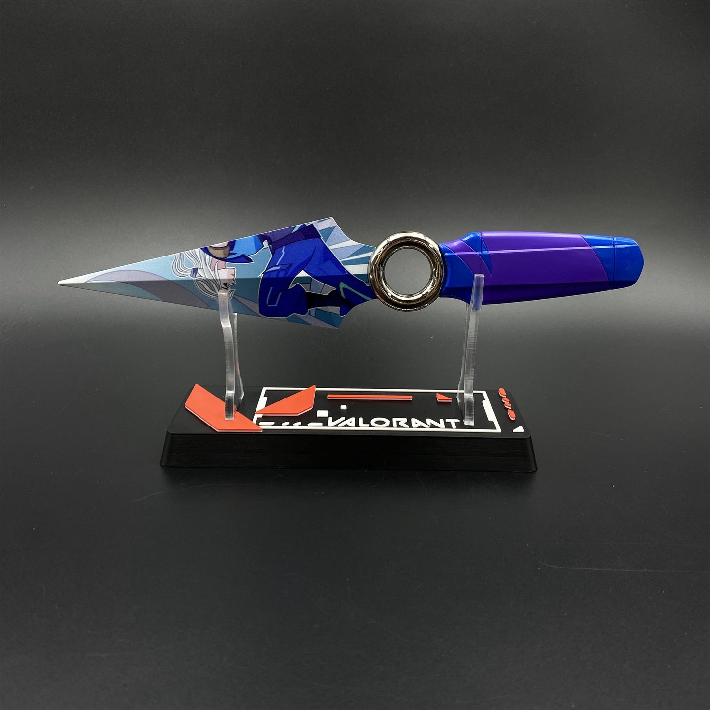 Go Volume No 1 Knife Jett Kunai Life Size Blunt Metal Replica