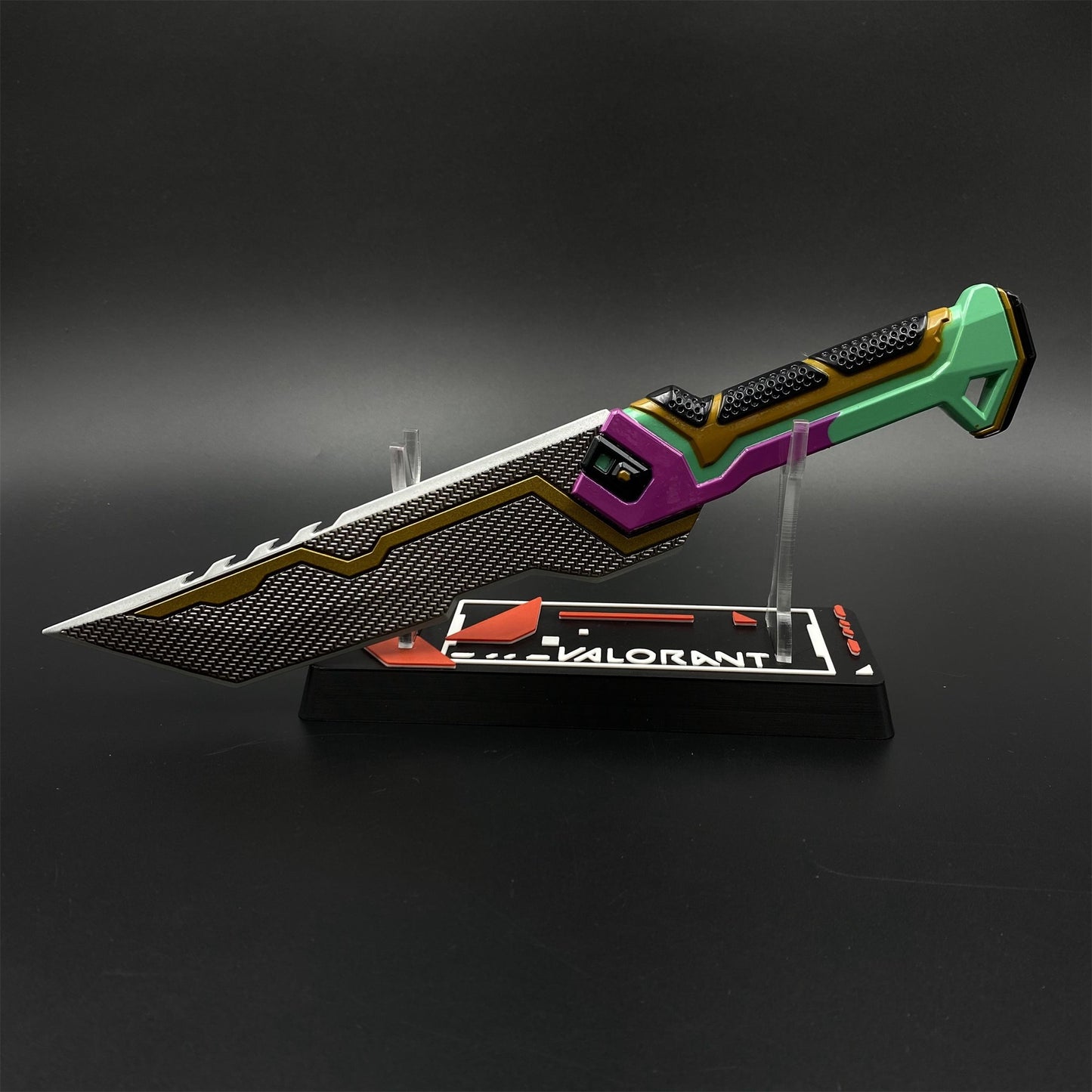 1:1 Glitchpop Knife Life Size Metal Replica--Blunt Blade