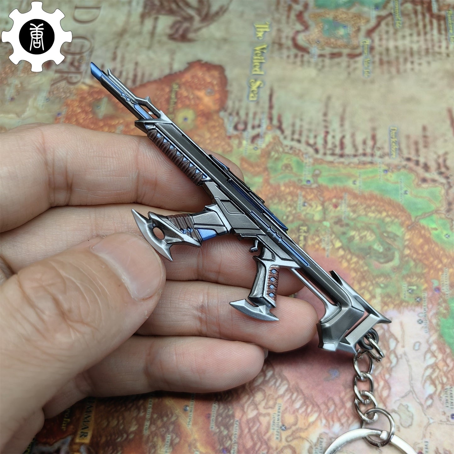 Mini Kuronami Vandal Model Keychain Metal Pendant