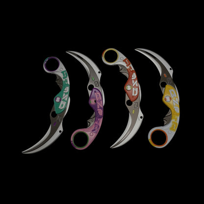 Metal Velocity Karambit Replica Blunt Blade