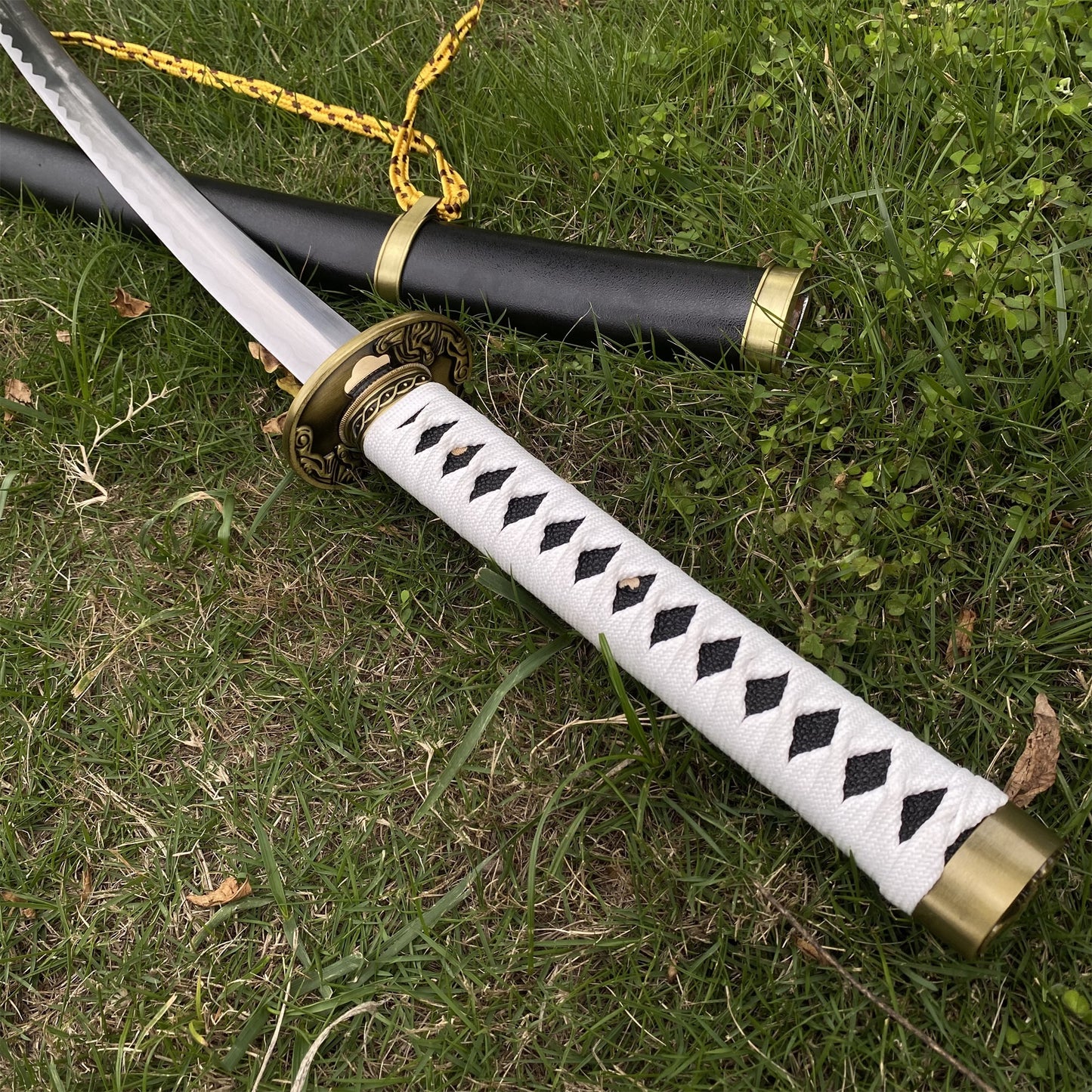 IRL DM3 Vergil's Yamato Katana 1065 Carbon Steel Replica