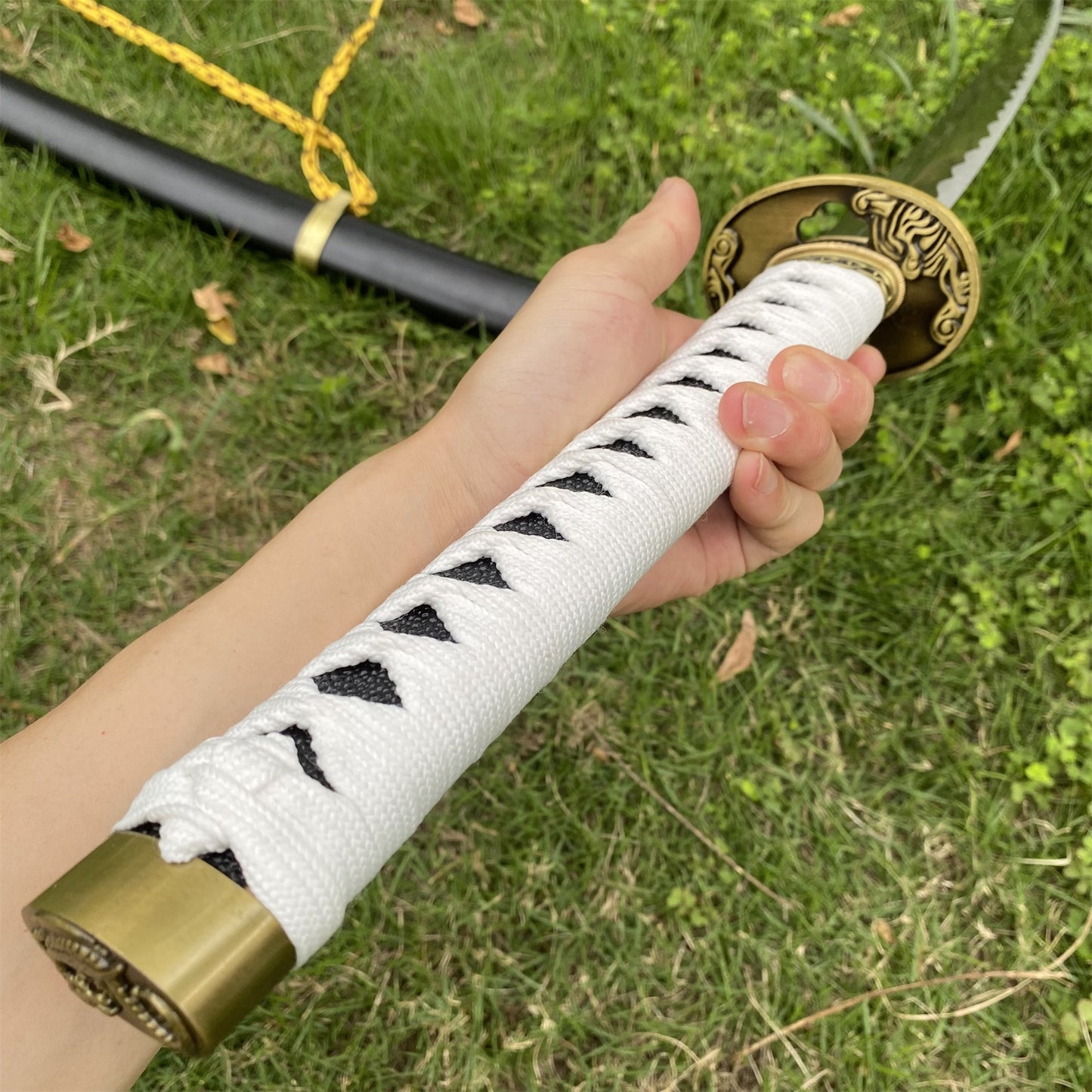 IRL DM3 Vergil's Yamato Katana 1065 Carbon Steel Replica