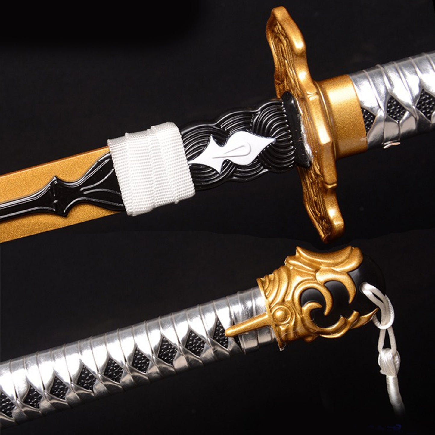 IRL Virtuous Contract Katana Sword Metal Replica Display Only