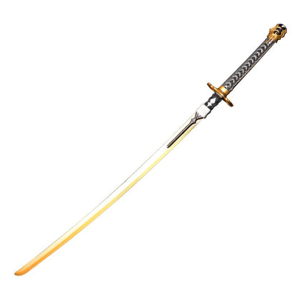 IRL Virtuous Contract Katana Sword Metal Replica Display Only