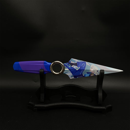 Go Volume No 1 Knife Jett Kunai Life Size Blunt Metal Replica