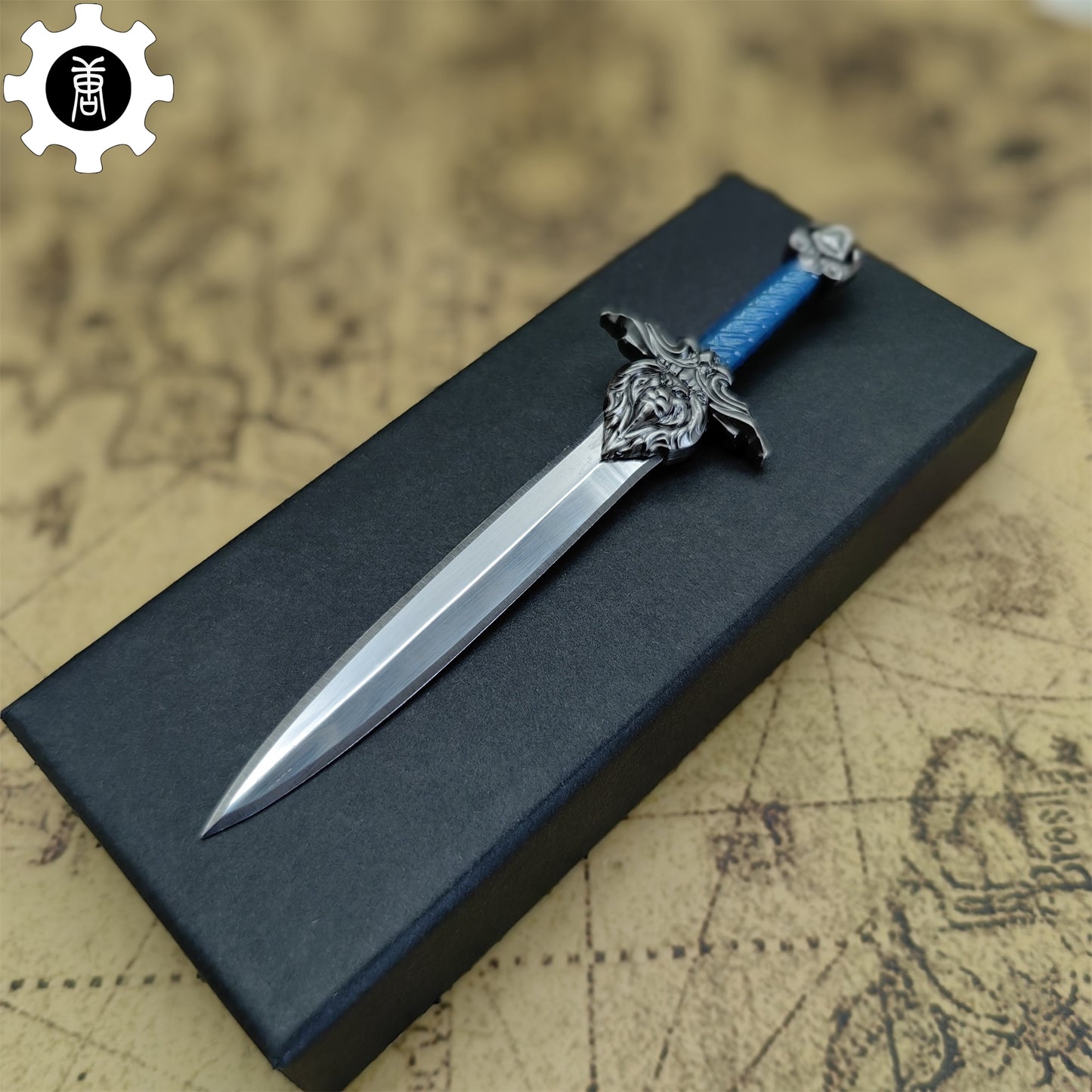 WOW Stormwind Sword Mini Metal Replica Unboxing Tool