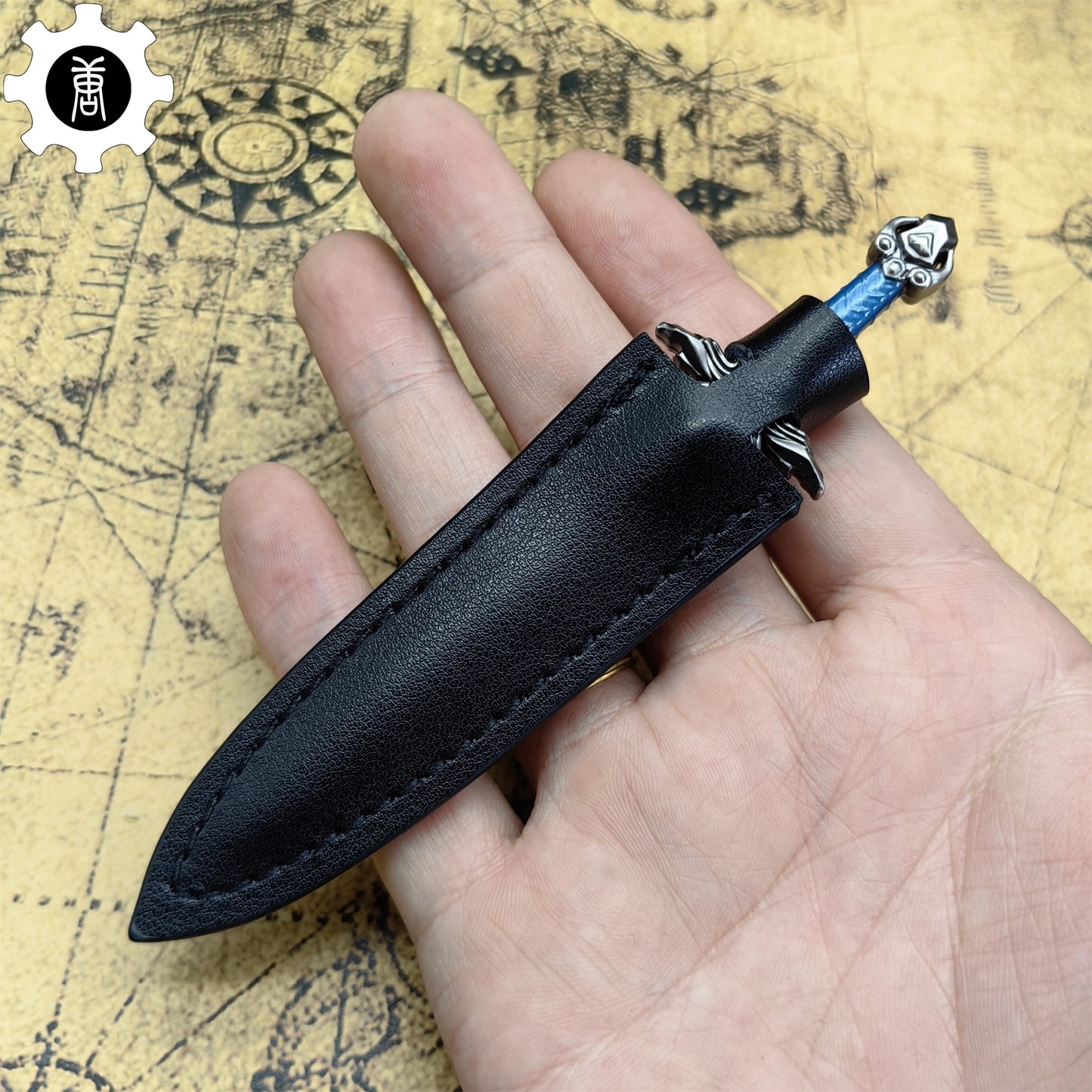 WOW Stormwind Sword Mini Metal Replica Unboxing Tool