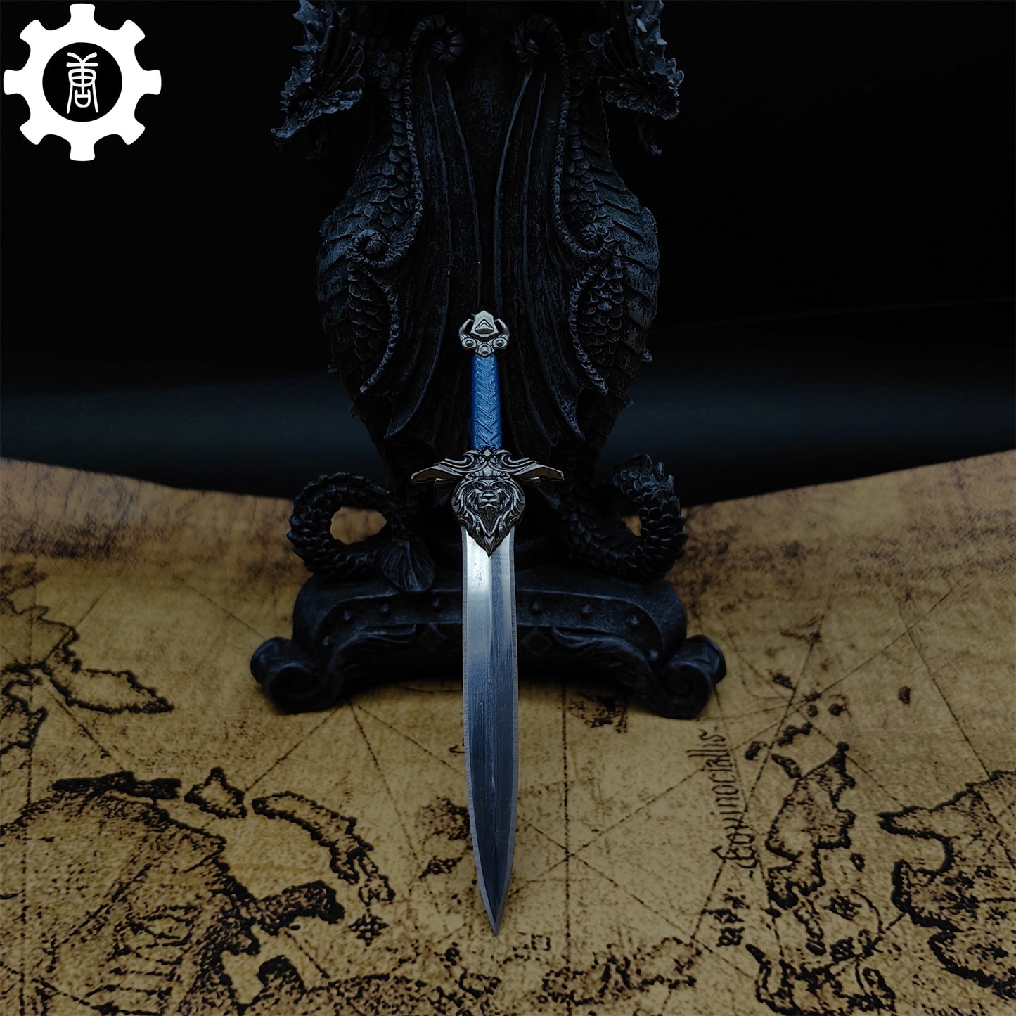 WOW Stormwind Sword Mini Metal Replica Unboxing Tool
