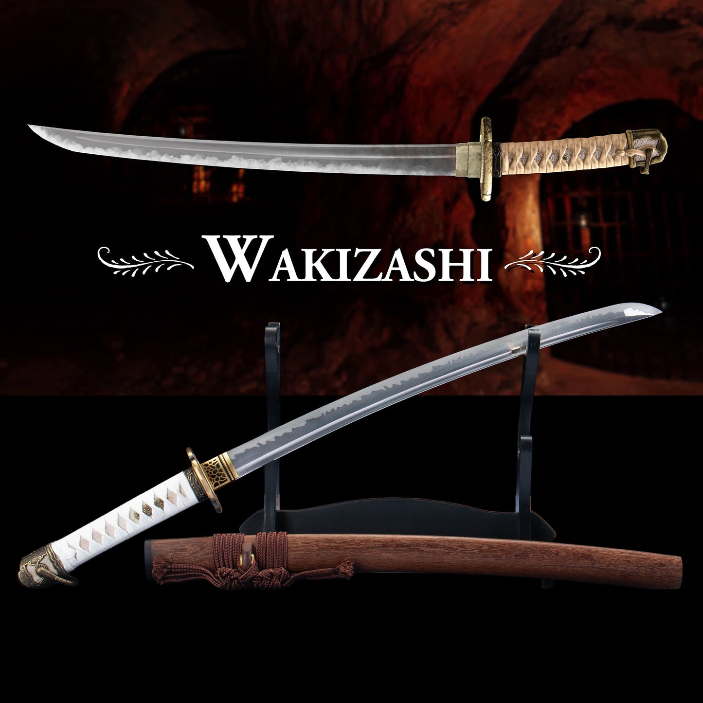 IRL Wakizashi Soul Game Classical Short Katana For Collection