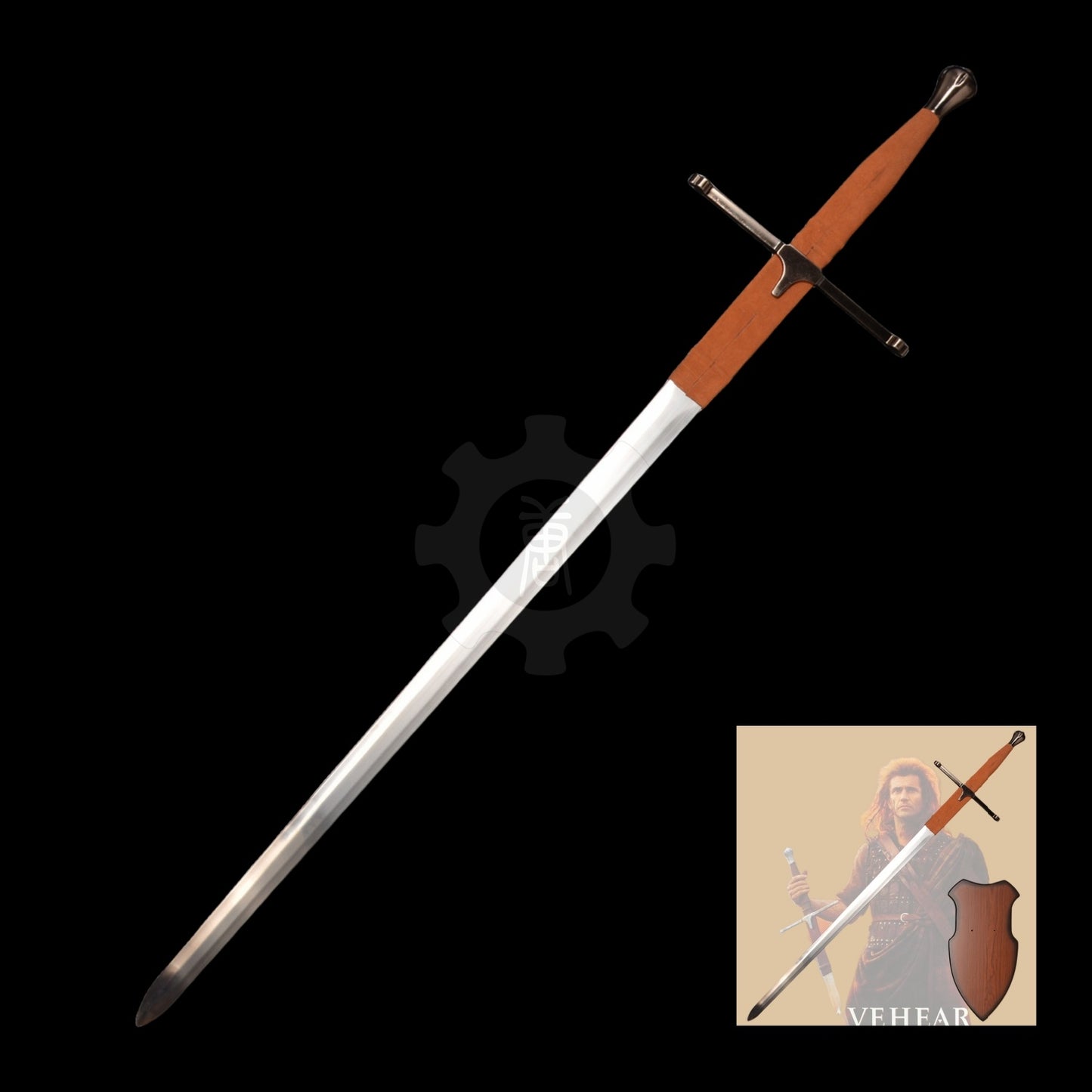 Wallace Sword Life-size Cosplay Prop Metal Replica