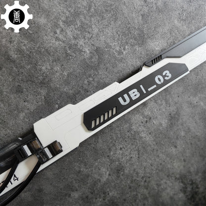 White Izanami Katana High-End Game Cosplay Prop