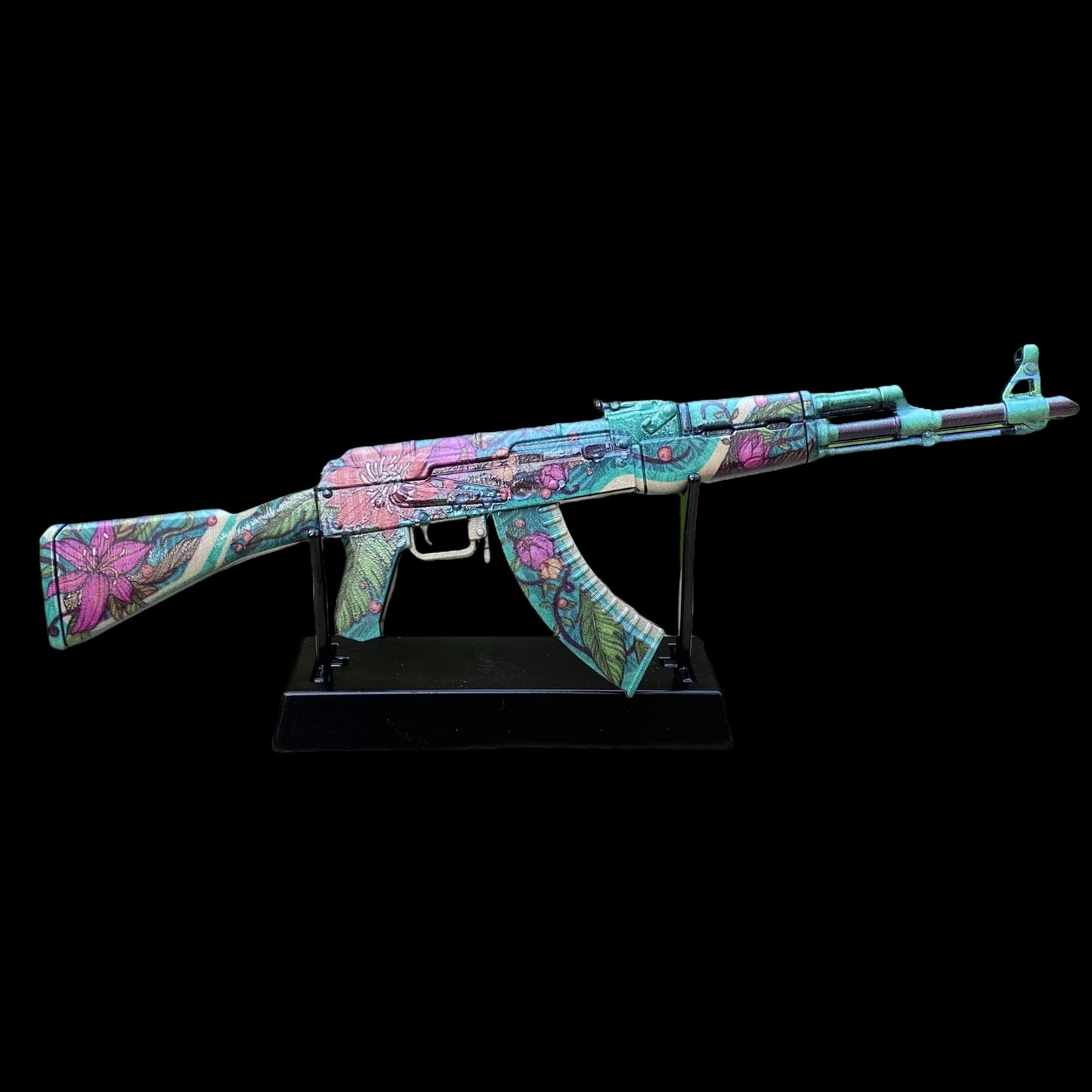 AK47 Wild Lotus Metal Miniature Gun