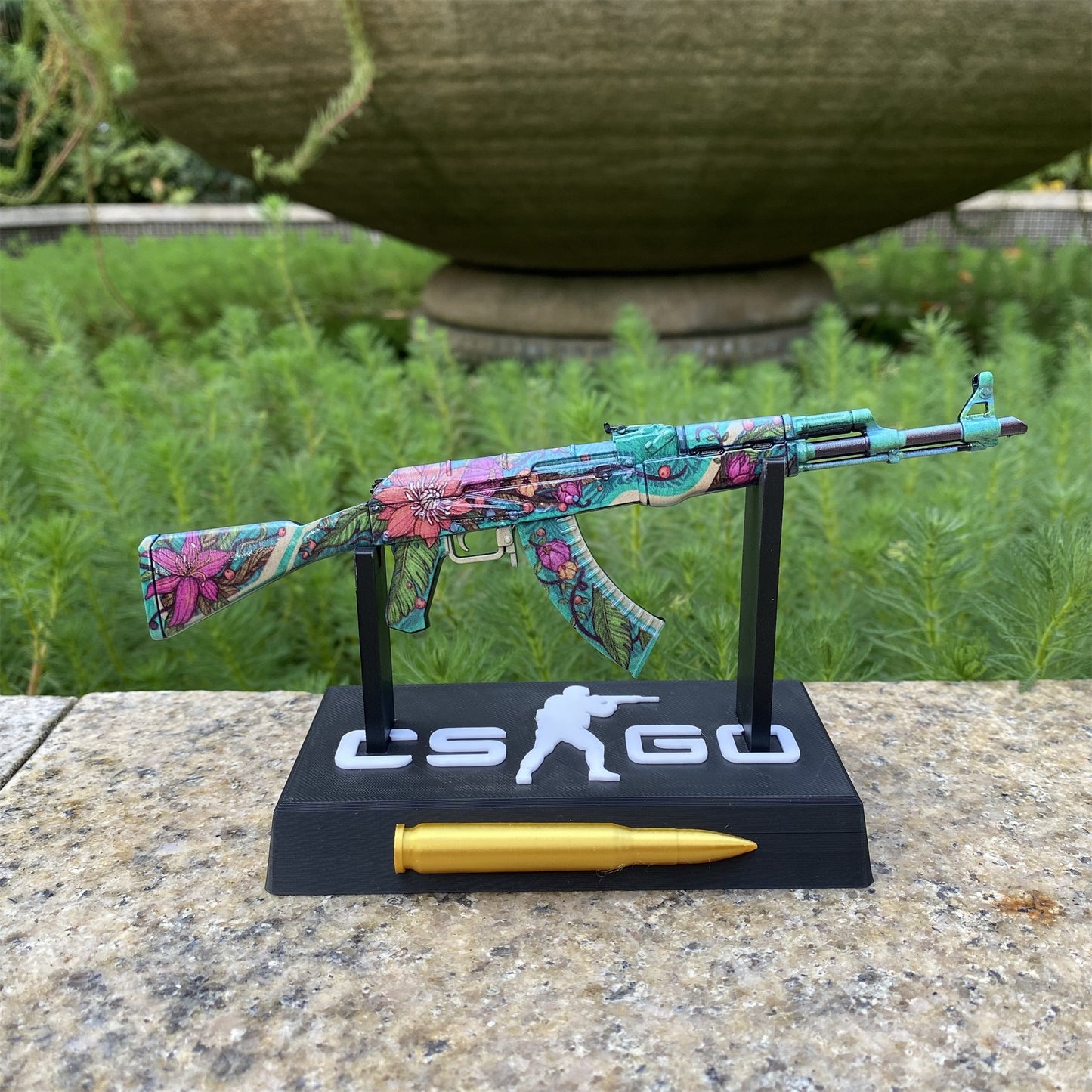 AK47 Wild Lotus Metal Miniature Gun