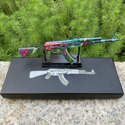 AK47 Wild Lotus Metal Miniature Gun