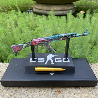 AK47 Wild Lotus Metal Miniature Gun