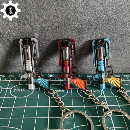Wingman Revolver Keychain Mini Metal Replica 