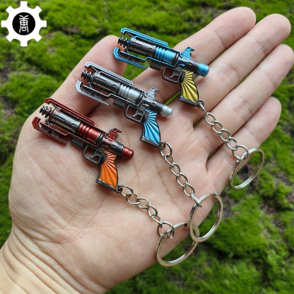 Wingman Revolver Keychain Mini Metal Replica 
