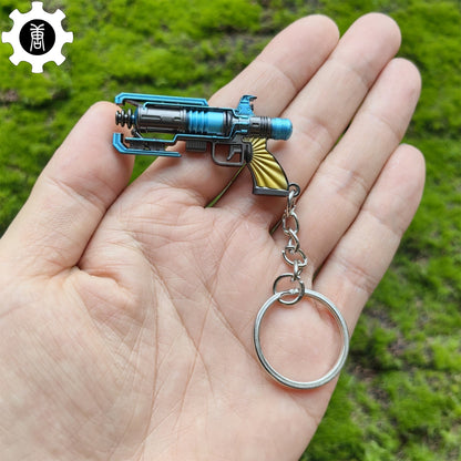 Wingman Revolver Keychain Mini Metal Replica 