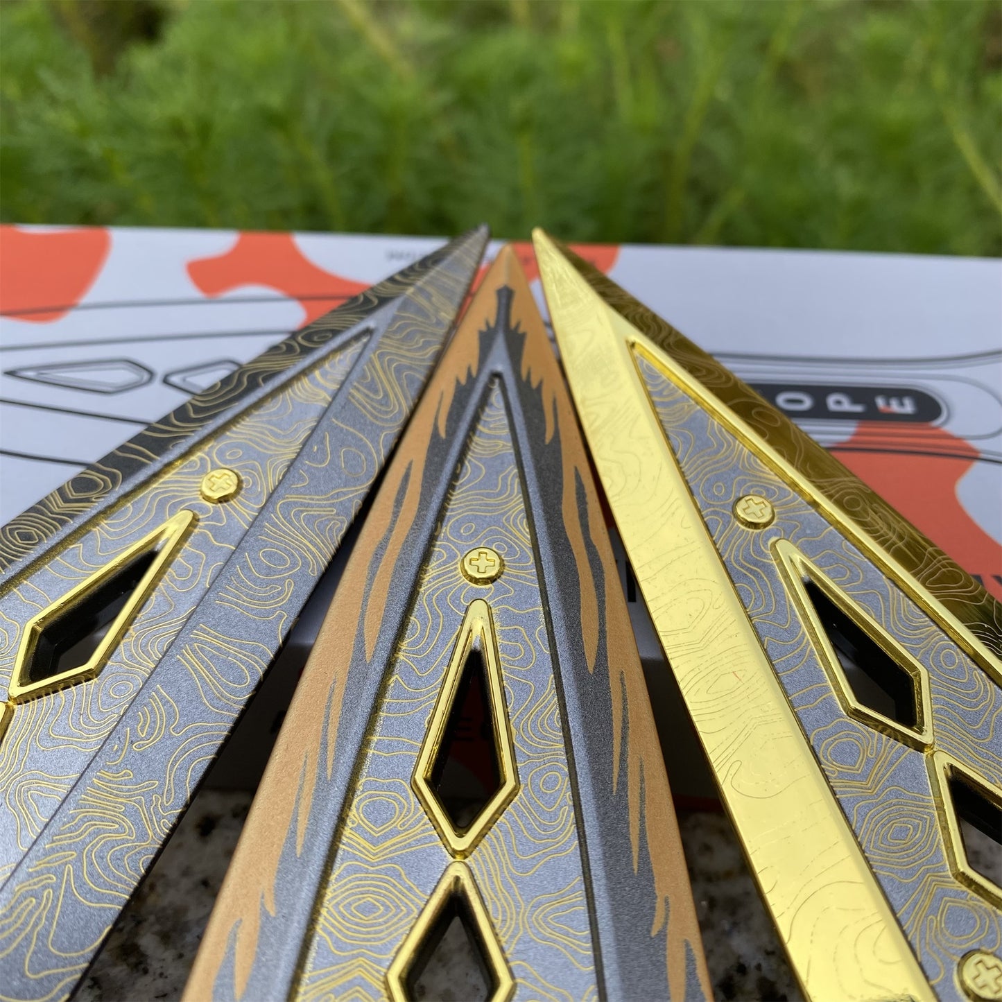 Wraith Heirloom Recolor Last Hope Wraith Kunai Better Damascus Steel Pattern Version