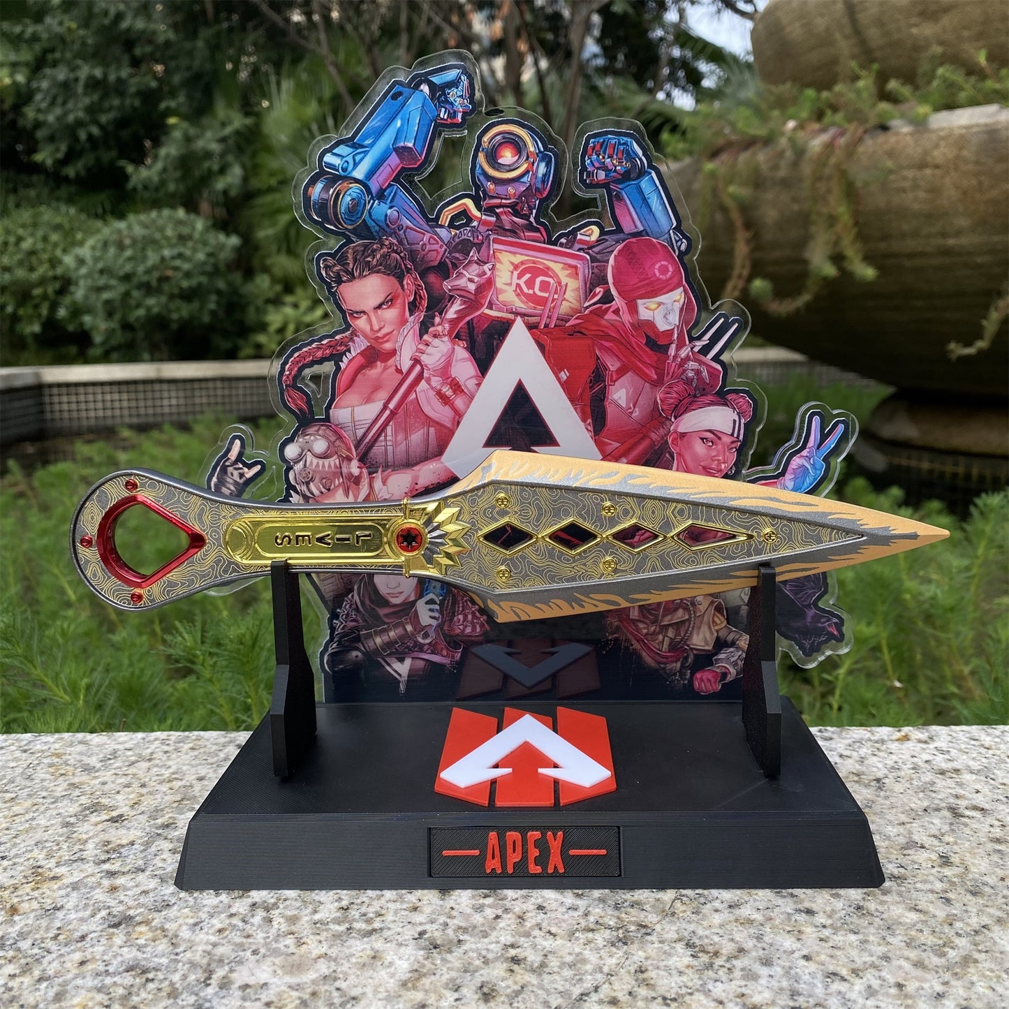 Wraith Heirloom Recolor Last Hope Wraith Kunai Better Damascus Steel Pattern Version