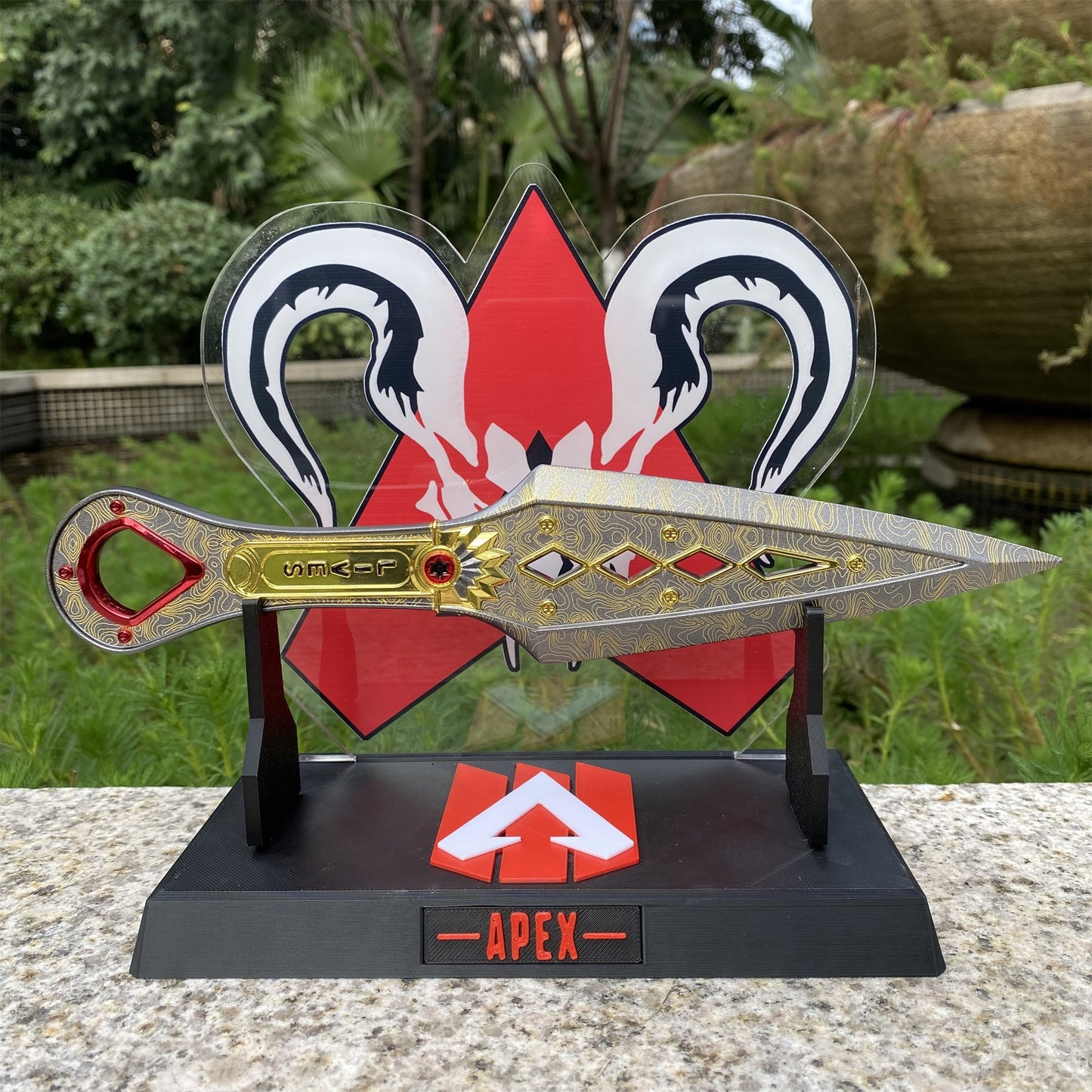 Wraith Heirloom Recolor Last Hope Wraith Kunai Better Damascus Steel Pattern Version