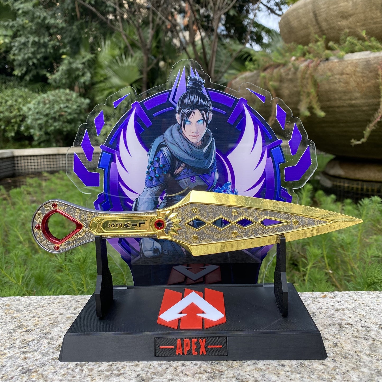 Wraith Heirloom Recolor Last Hope Wraith Kunai Better Damascus Steel Pattern Version