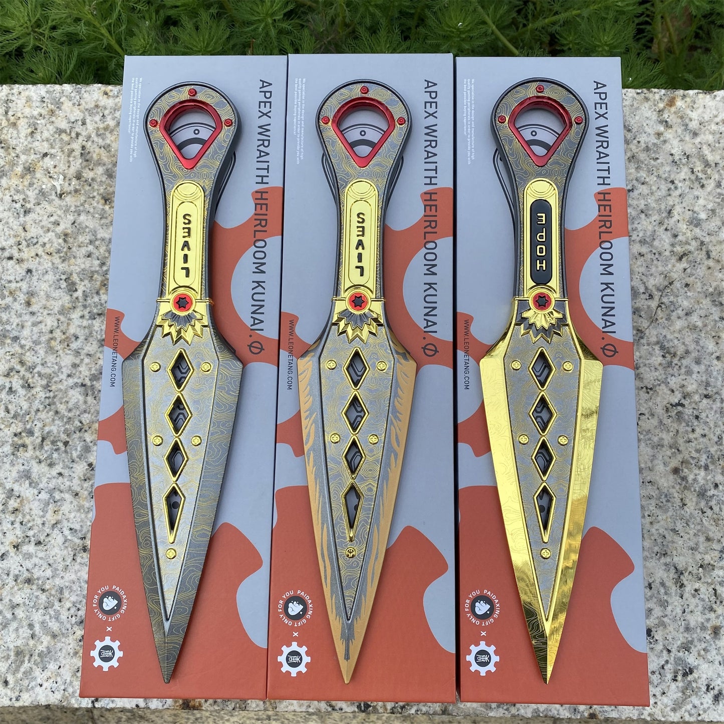 Wraith Heirloom Recolor Last Hope Wraith Kunai Better Damascus Steel Pattern Version