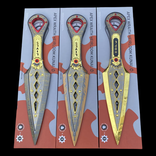 Wraith Heirloom Recolor Last Hope Wraith Kunai Better Damascus Steel Pattern Version