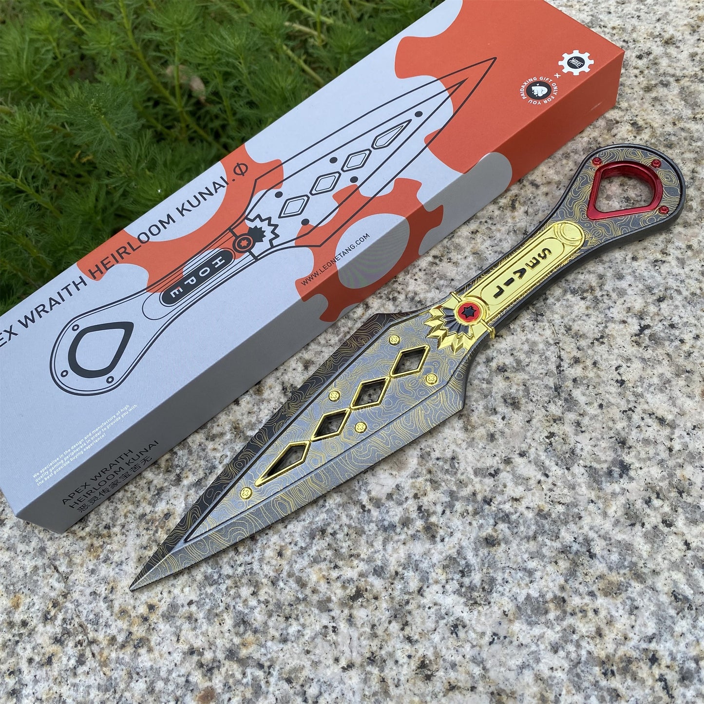 Wraith Heirloom Recolor Last Hope Wraith Kunai Better Damascus Steel Pattern Version