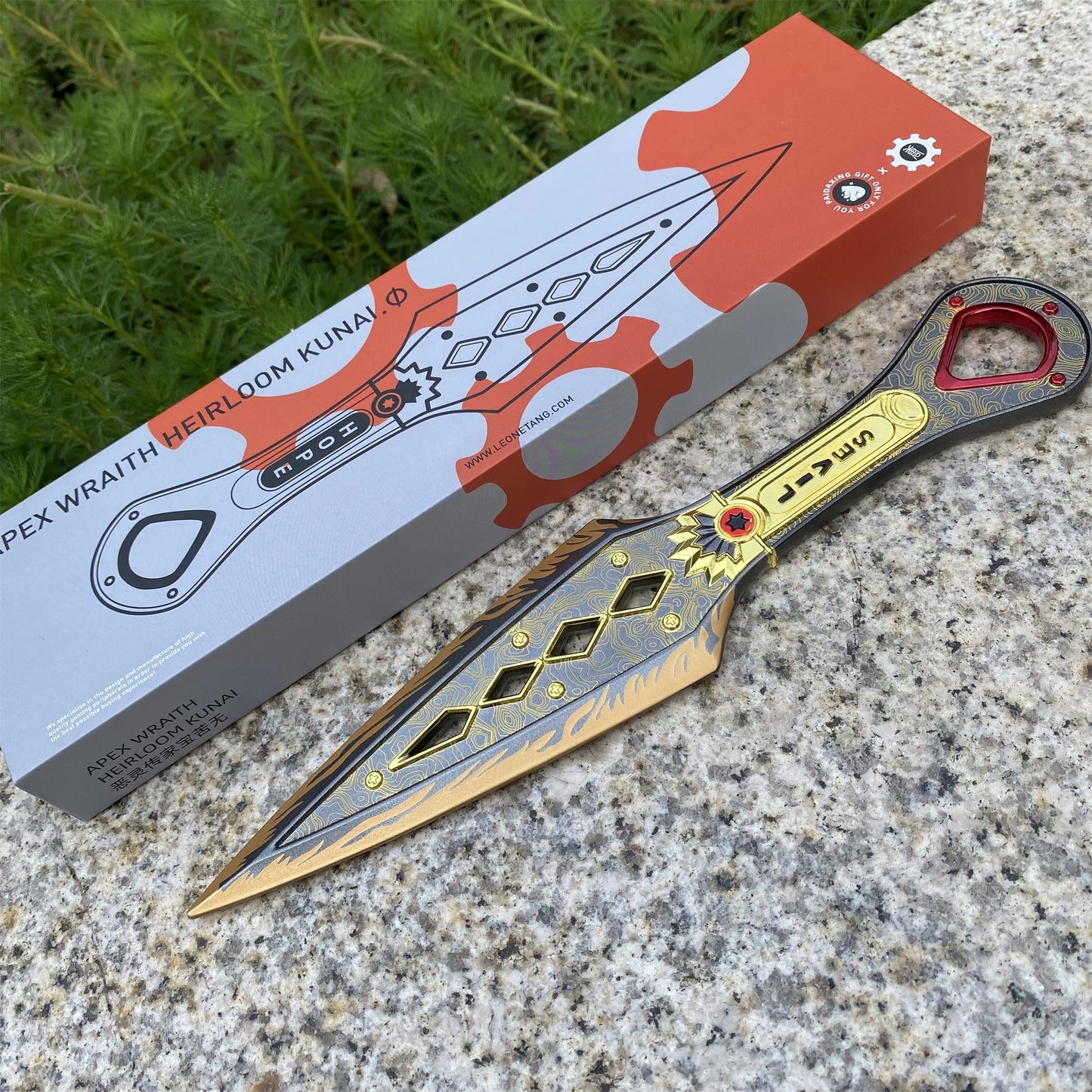 Wraith Heirloom Recolor Last Hope Wraith Kunai Better Damascus Steel Pattern Version