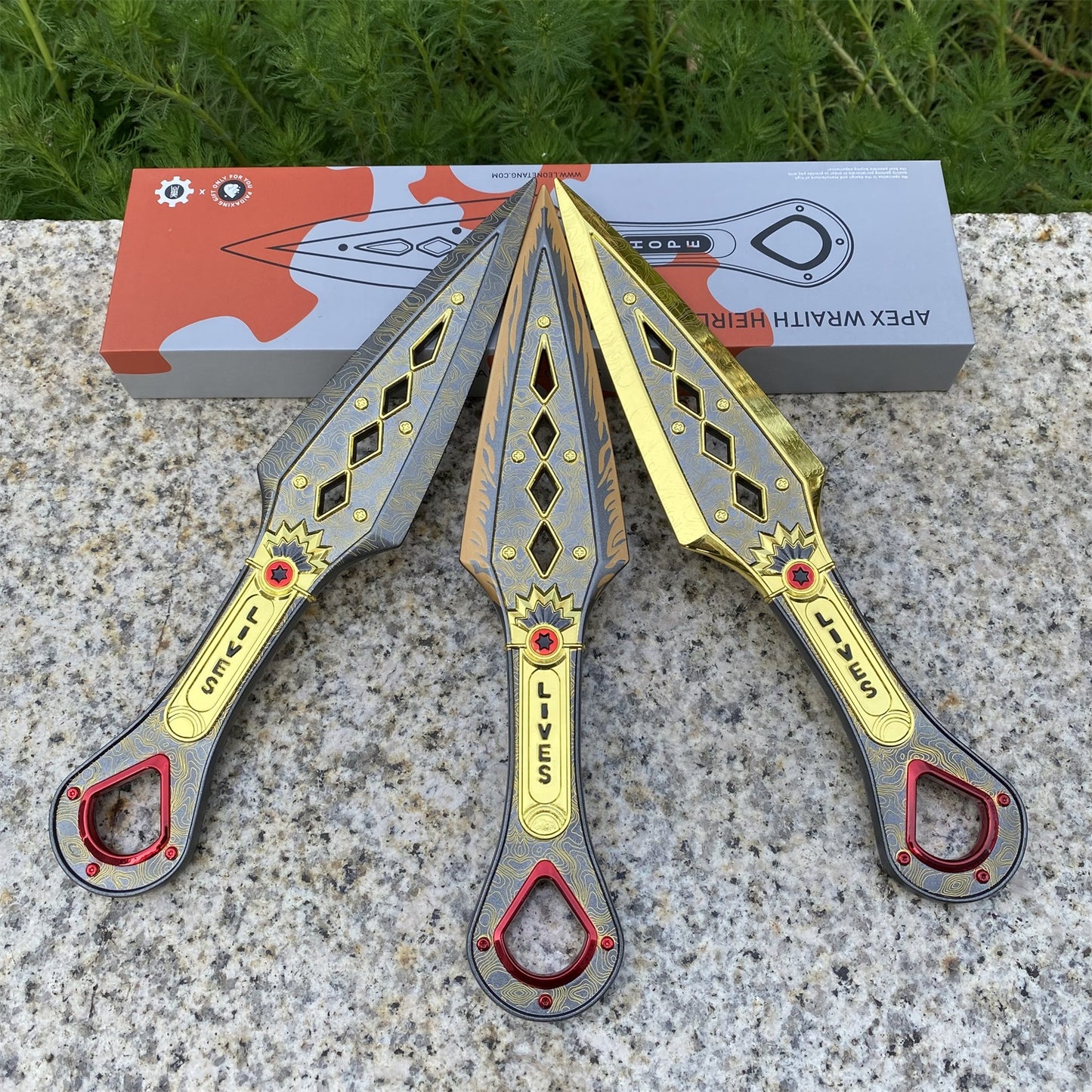 Wraith Heirloom Recolor Hope's Dawn Wraith Kunai Top Rank Metal Replica