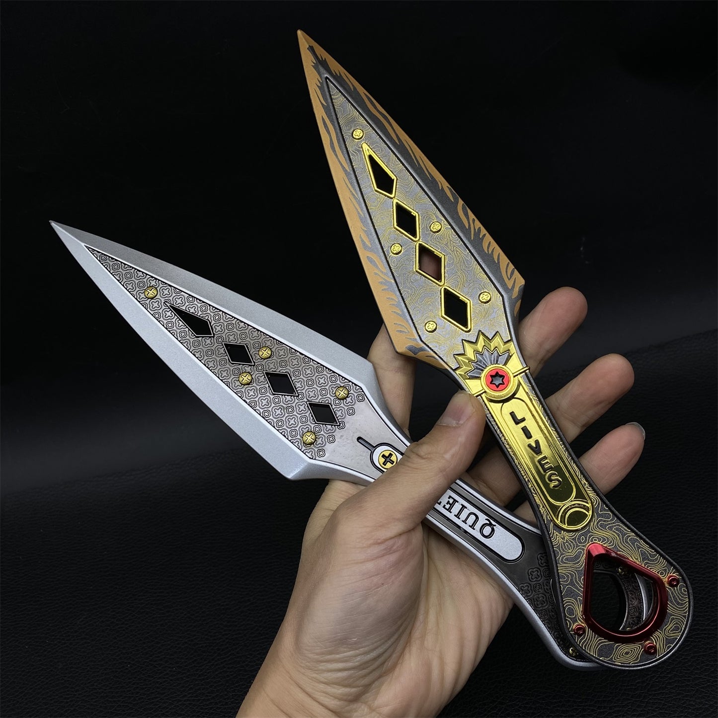 The Most Accurate Wraith Kunai 1:1 Scale Metal Wraith Heirloom