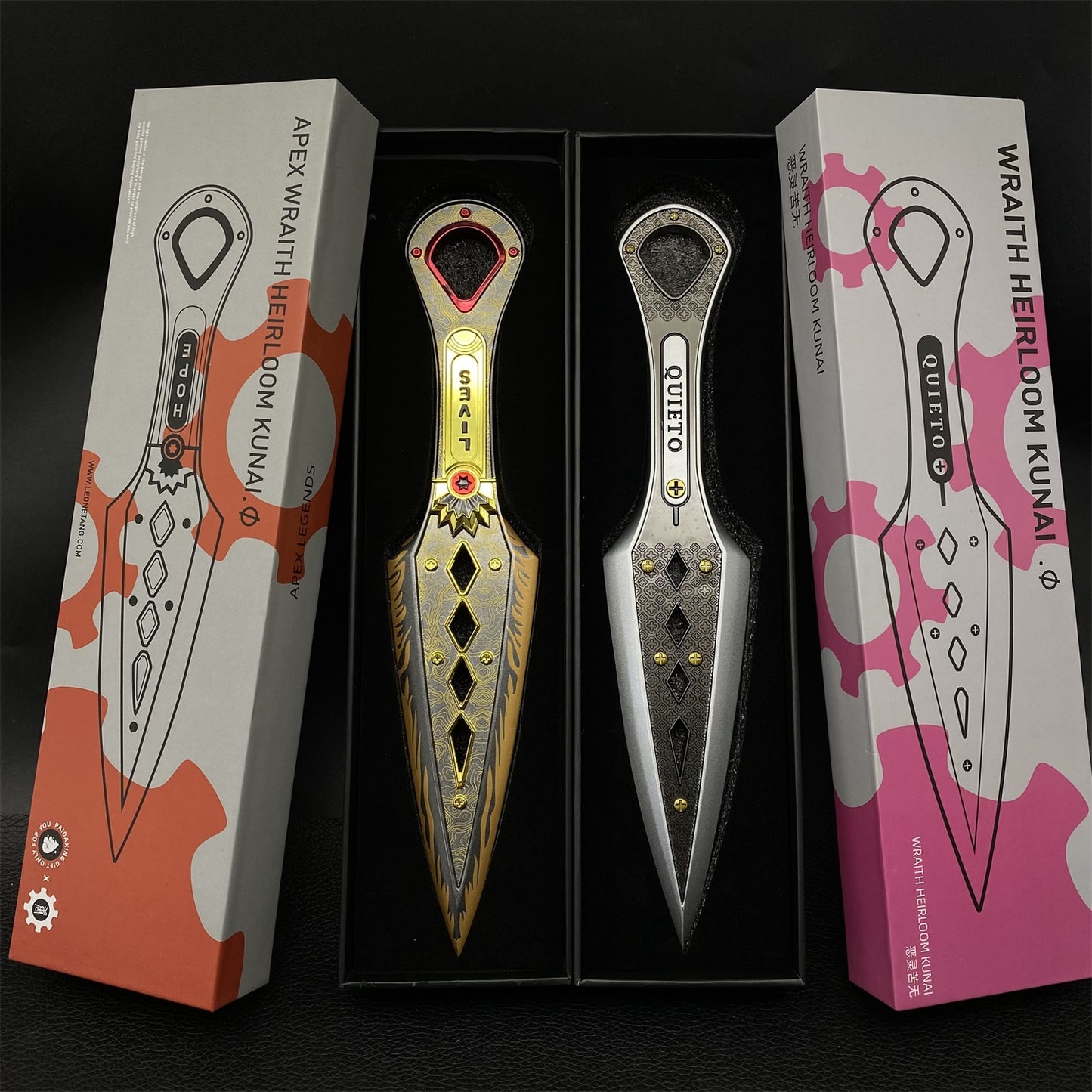 The Most Accurate Wraith Kunai 1:1 Scale Metal Wraith Heirloom